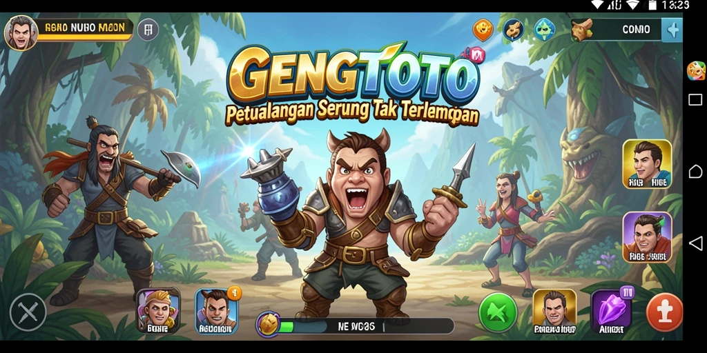 Tampilan menarik dari gameplay GENGTOTO yang penuh petualangan.