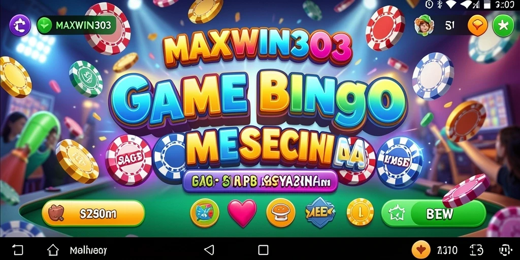 Tangkapan layar gameplay Bingo yang seru dalam MAXWIN303.