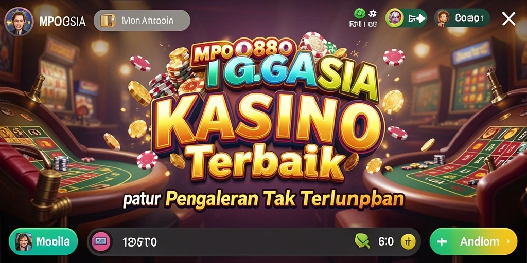 Tampilan gameplay seru di MPO88ASIA dengan berbagai pilihan permainan Kasino.