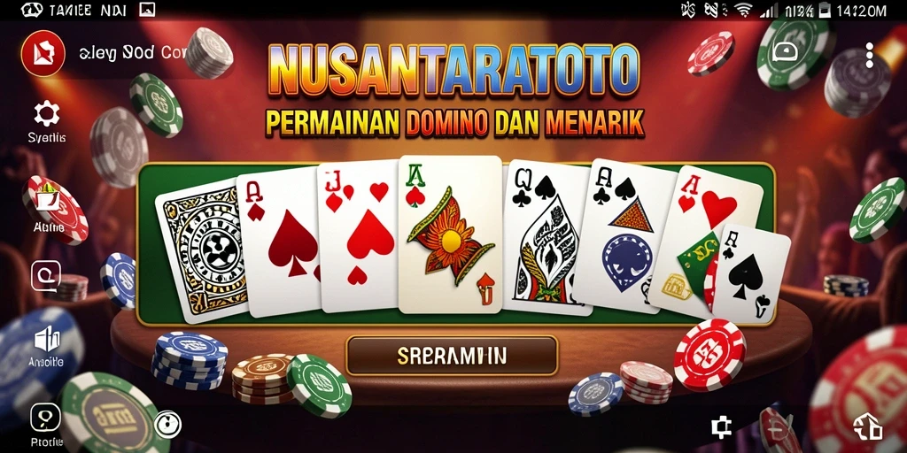 Tampilan gameplay NUSANTARATOTO yang menarik dan penuh warna.