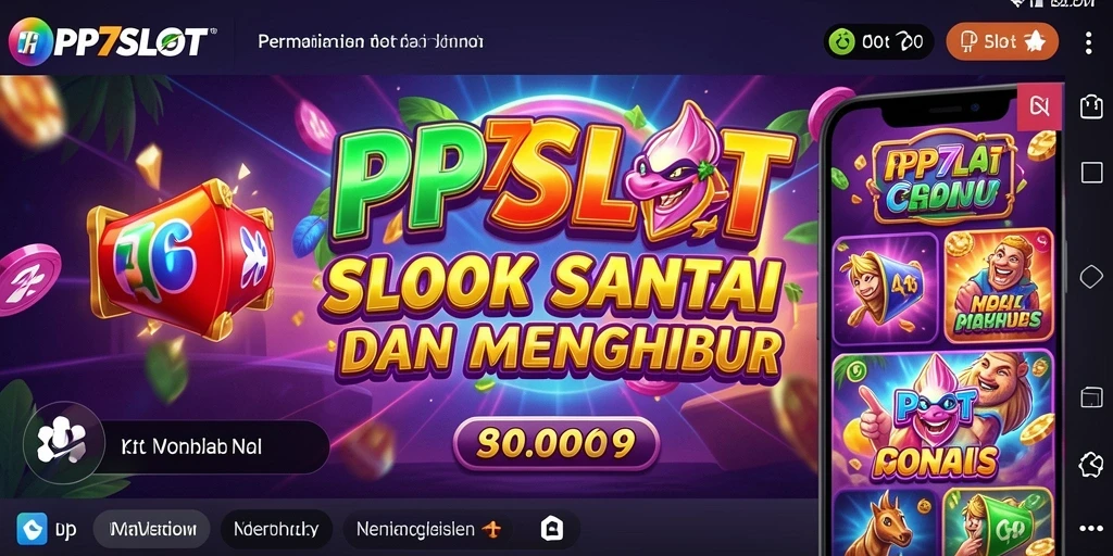 Tampilan gameplay <strong>PP7SLOT</strong> yang menarik dan penuh warna.