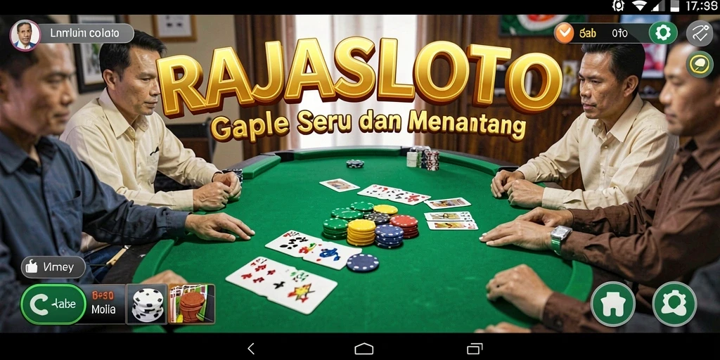 Tampilan gameplay RAJASLOTO yang seru dan interaktif.