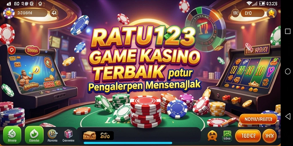 Screenshot menunjukkan gameplay seru dengan grafis menawan dari RATU123.