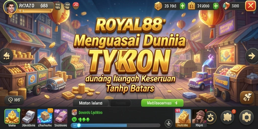 Tampilan gameplay ROYAL88 yang menarik dan menantang.