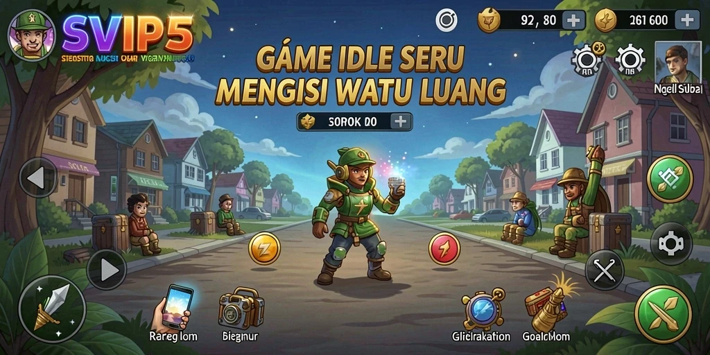 Tampilan gameplay SVIP5 yang menarik dan penuh warna.